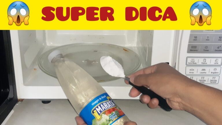 Limpar o Micro-ondas com Bicarbonato de Sódio: Dicas Eficazes