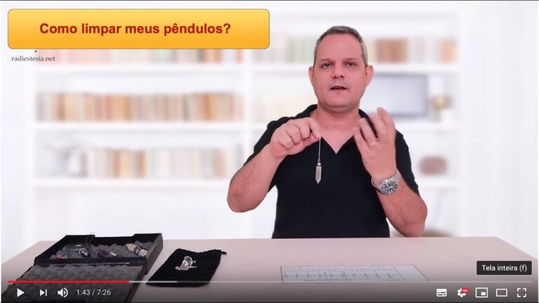 Guia Prático para Limpar Cristais de Pêndulo