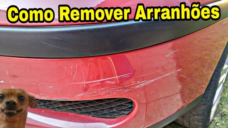 Como Remover Riscos do Parachoque de Forma Eficiente