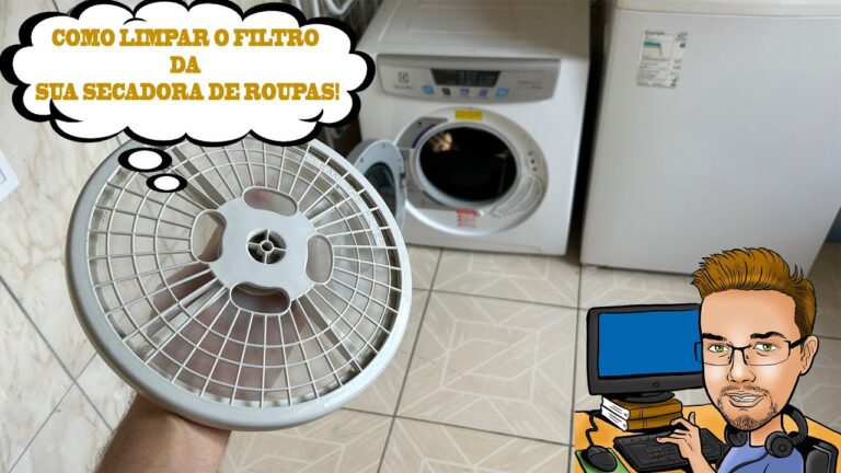 Guia Pr&aacute;tico para Limpar o Filtro da M&aacute;quina de Secar Electrolux