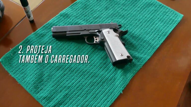 Guia Pr&aacute;tico: Como Limpar uma Pistola Eficazmente