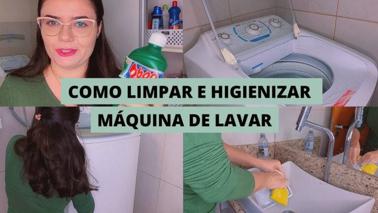 Limpeza Eficiente da M&aacute;quina de Lavar Roupa com &Aacute;gua Sanit&aacute;ria