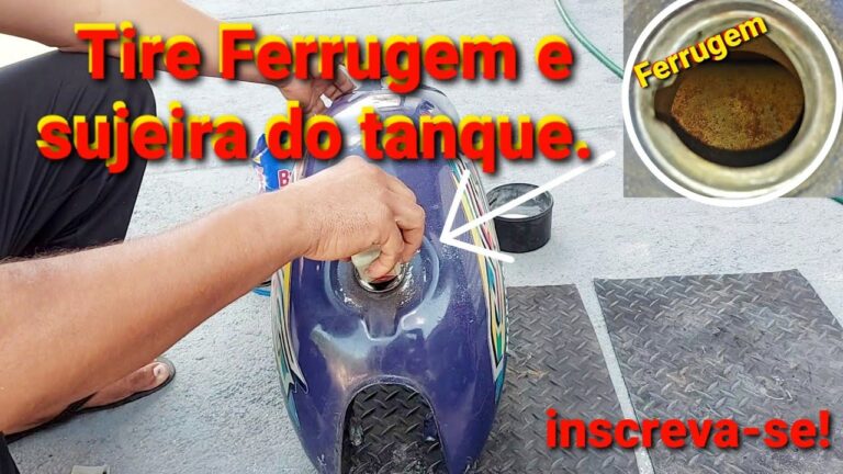 Guia Prático para Limpar o Depósito de Gasolina da Vespa 50cc