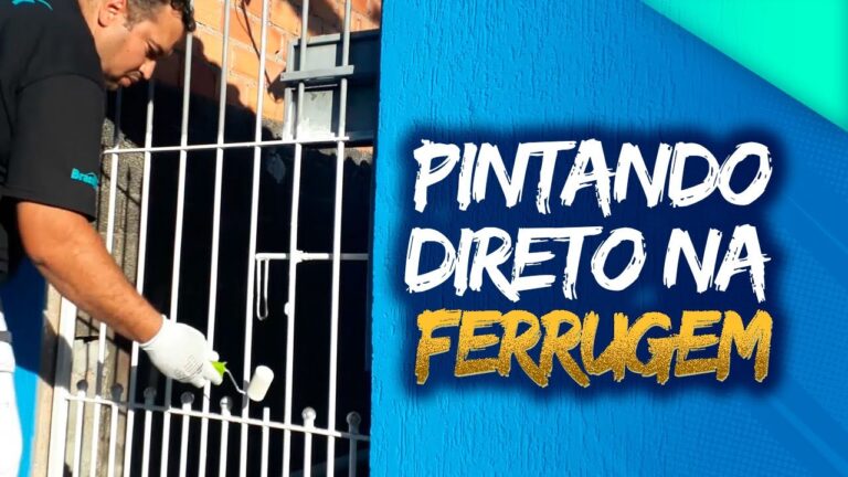 Como Limpar Ferro com Ferrugem para Pintar Eficazmente