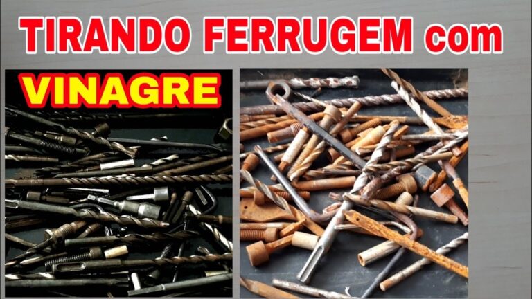 Limpeza Eficiente de Ferramentas com Vinagre
