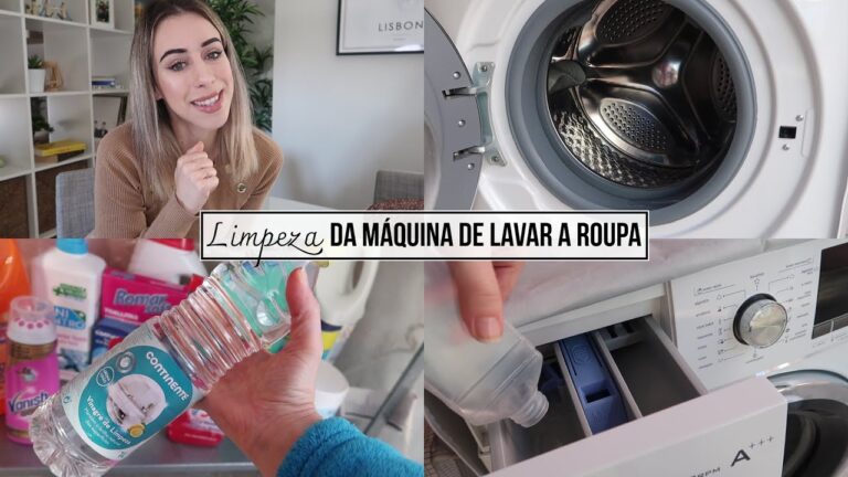 Limpeza Eficiente da M&aacute;quina de Lavar com Vinagre e Bicarbonato