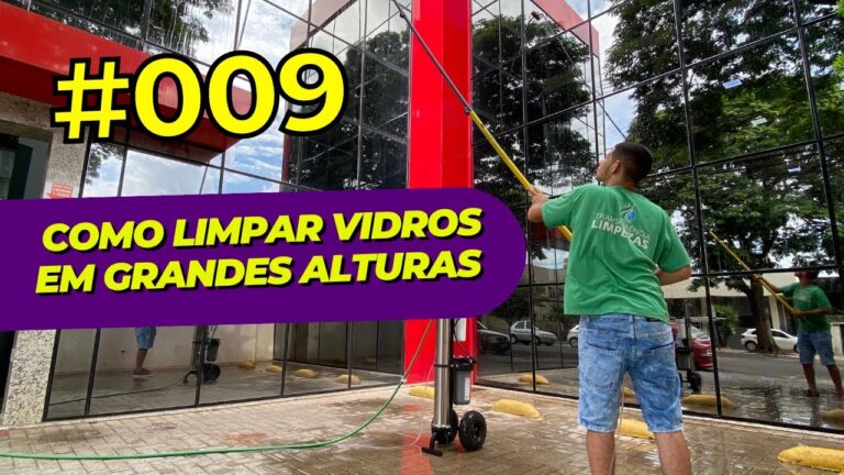 Métodos Eficazes para Limpar Janelas Altas