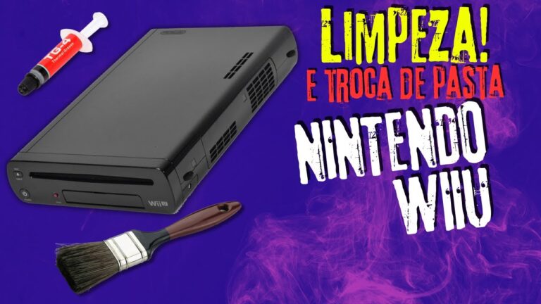Como Limpar o Leitor do Wii U de Forma Eficiente