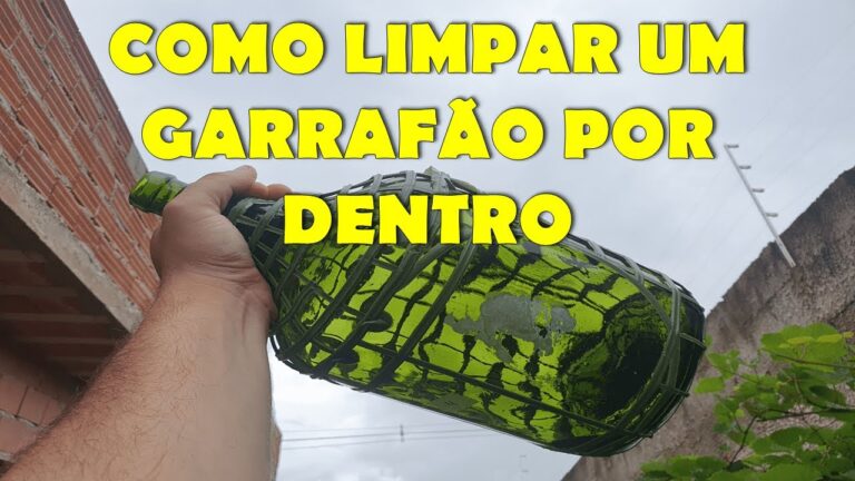 Dicas Eficazes para Limpar Garrafas e Garrafões