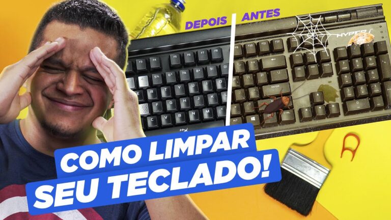 Teclado Limpo com &Aacute;lcool: Por que Agora N&atilde;o Funciona?