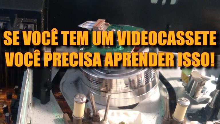 Guia Prático para Limpar Cabeça de Leitura de VHS