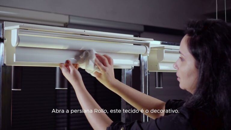 Guia Pr&aacute;tico para Limpar Estores de Rolo