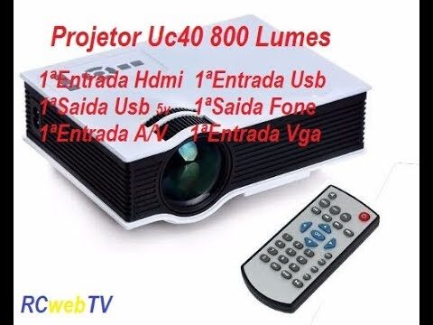 Como Limpar a Lente do Projetor Unic 40
