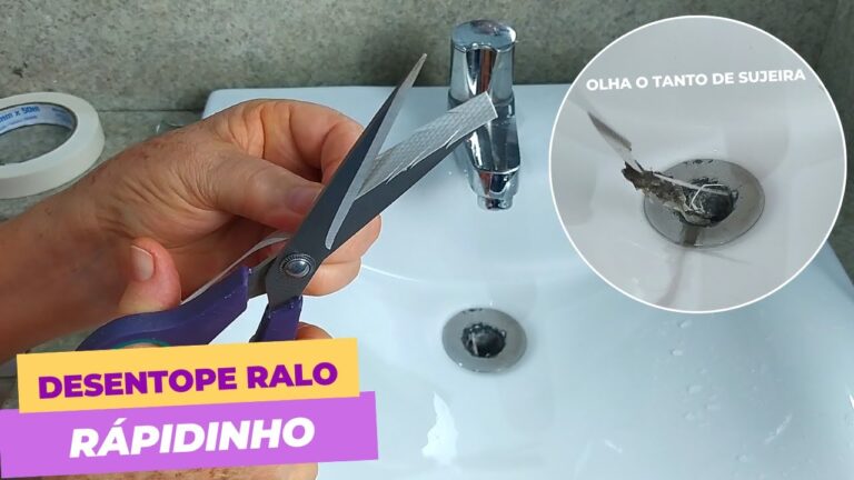 Como Limpar Ralo com Abra&ccedil;adeira de Forma Eficiente