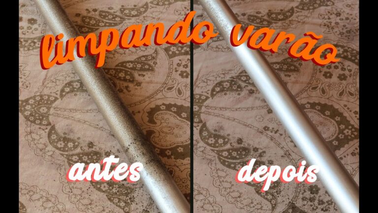 Dicas Eficazes para Limpar Var&atilde;o de Cortina Cromado