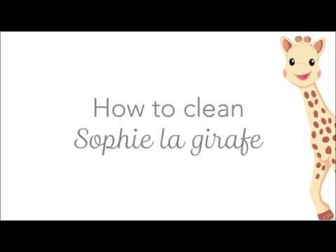 Como Limpar a Girafa Sophie de Forma Eficiente