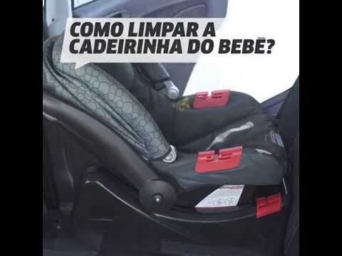 Guia Pr&aacute;tico para Limpar Cadeirinha de Auto
