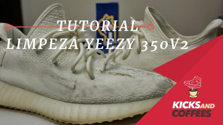 Guia Pr&aacute;tico para Limpar Yeezy Branco