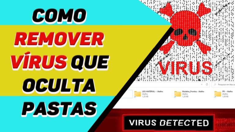Como Limpar Vírus de Pen Drive e Revelar Ficheiros Ocultos