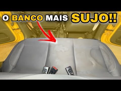 Limpeza Eficiente de Bancos de Carro com a Polty