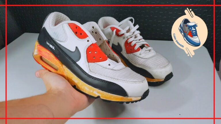Guia Prático: Como Limpar Nike Air Max 90 Branco