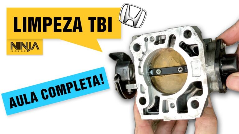 Como Limpar o Corpo de Borboleta do Honda Civic e Regularizar o Desempenho