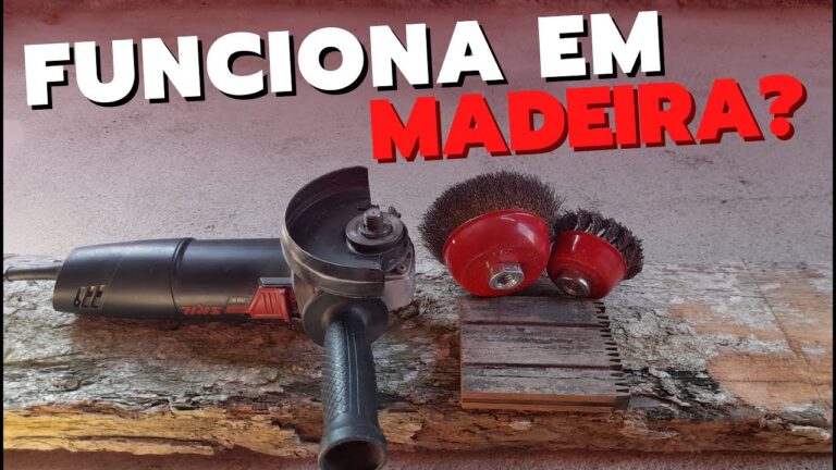 Limpeza Eficiente de Madeira com Escova de A&ccedil;o