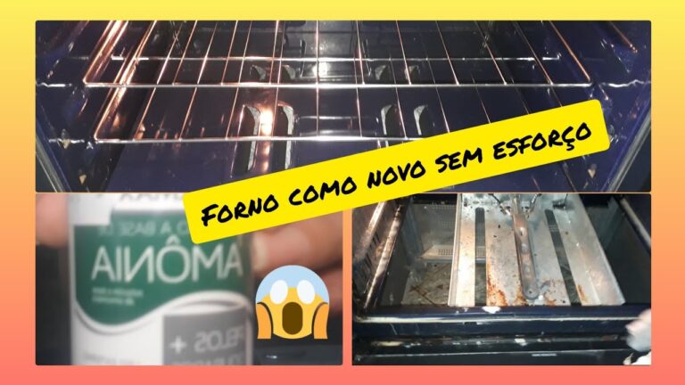 Limpeza Eficiente do Forno com Amônio