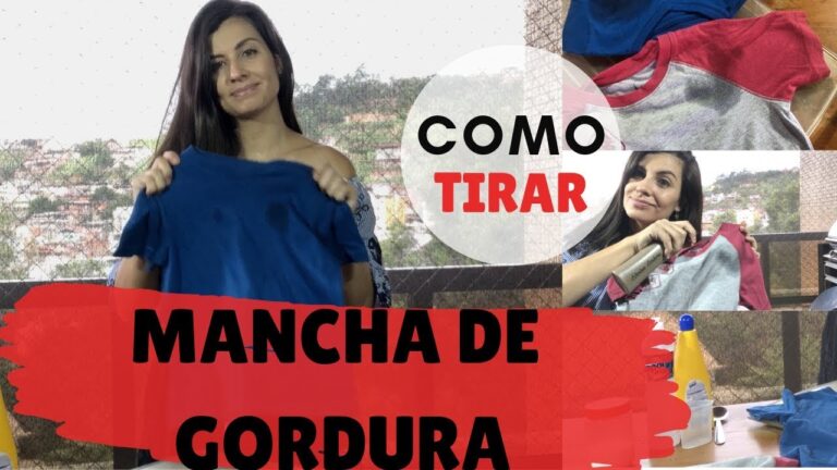 Como Limpar Estofos Ensopados de &Oacute;leo