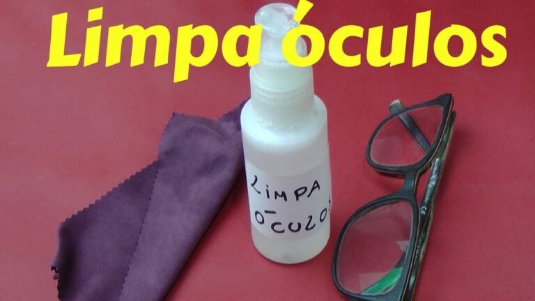 Como Fazer Líquido Caseiro para Limpar Óculos