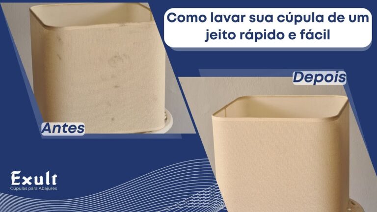 Guia Prático para Limpar Abajur de Tecido