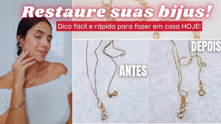 Dicas Pr&aacute;ticas para Limpar Brincos Dourados