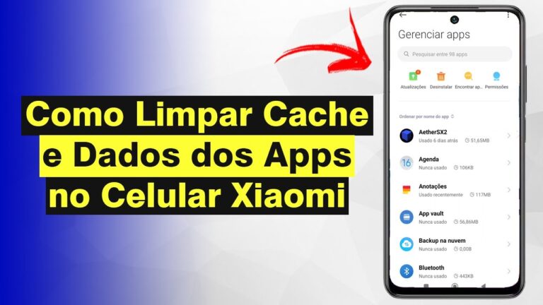 Como Limpar Dados de uma Aplicação no Xiaomi A1