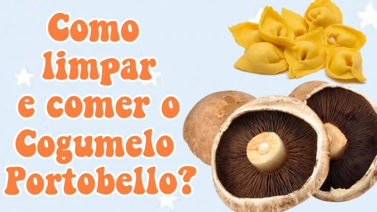 Guia Prático para Limpar Cogumelos Portobelo