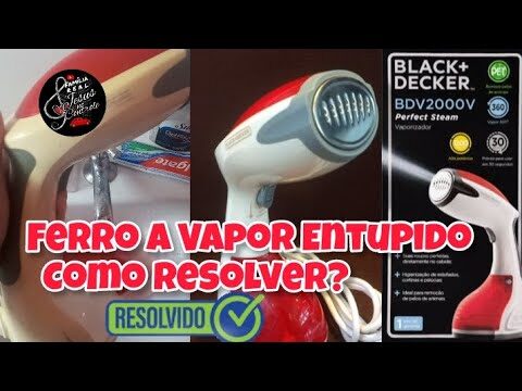 Métodos Eficazes para Limpar Ferro a Vapor Entupido
