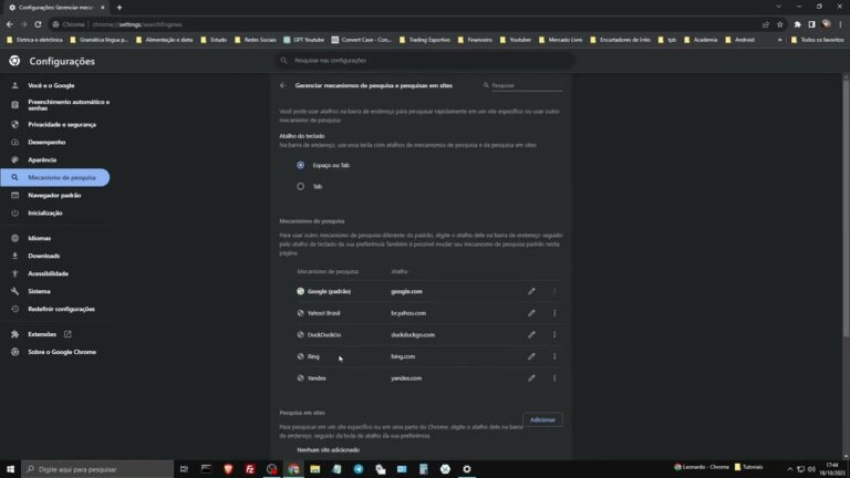 Guia Pr&aacute;tico para Limpar o Motor de Busca do Google Chrome