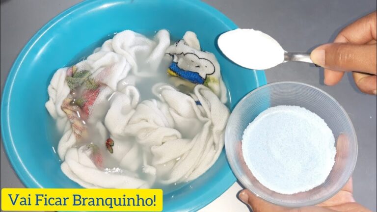 Limpeza Eficiente de Pano de Prato com Bicarbonato