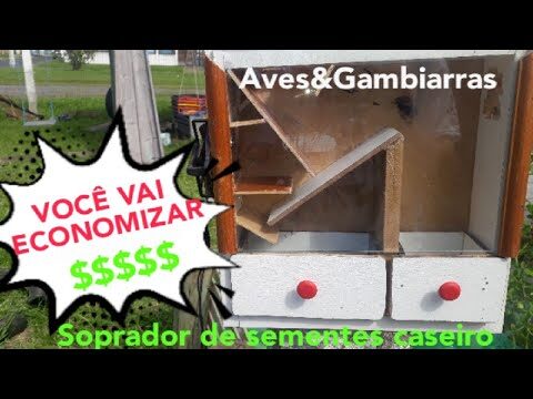 Como Fazer uma Caixa para Limpar Sementes