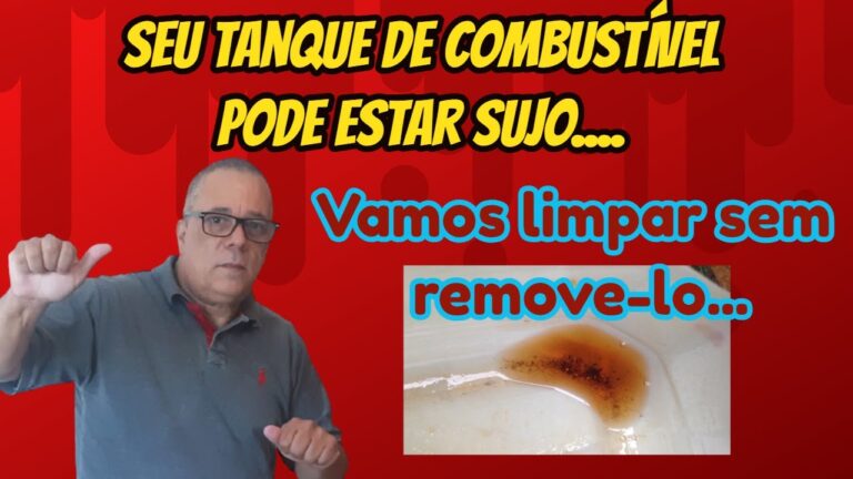 Como Limpar o Depósito de Gasolina Sem Remoção