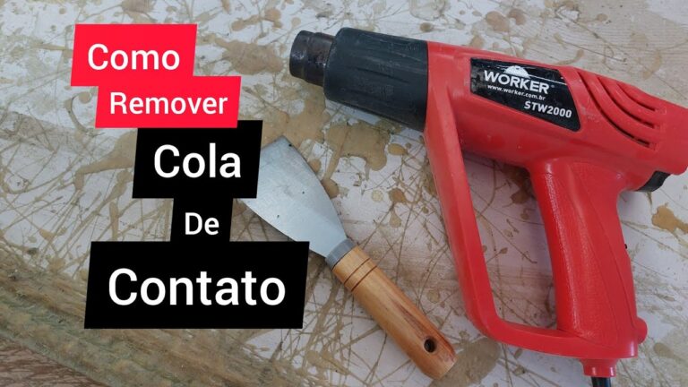 Como Remover Cola Contato da Madeira Eficazmente