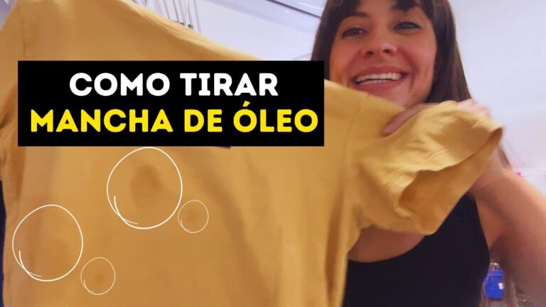 Dicas Eficazes para Remover Óleo de Roupas