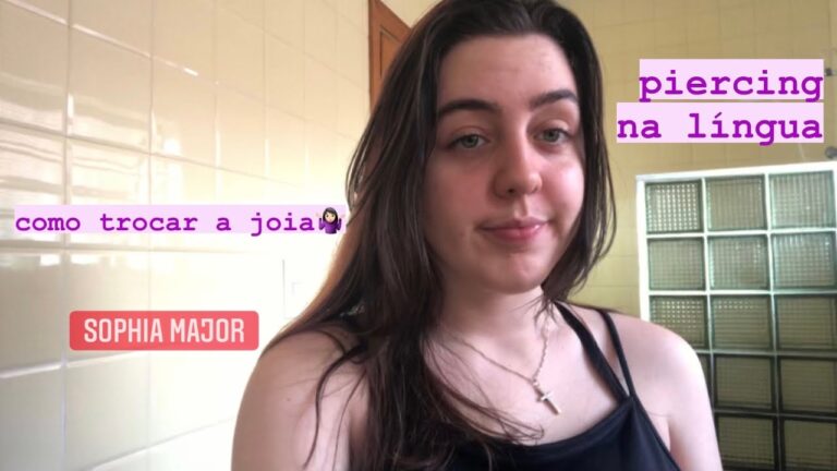 Como Limpar a Bolinha do Piercing da Língua