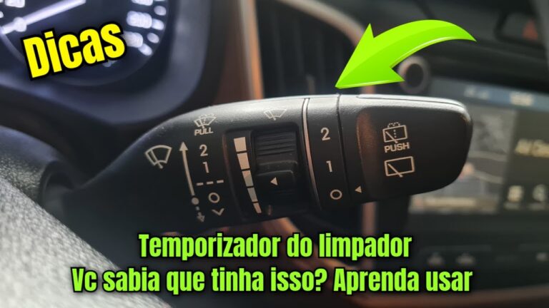 Entendendo o Funcionamento do Sensor do Limpador de Para-brisa Autom&aacute;tico