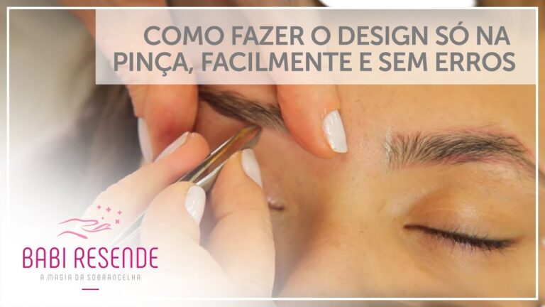 Dicas Eficazes para Limpar Sobrancelhas Desenhadas com Pinça