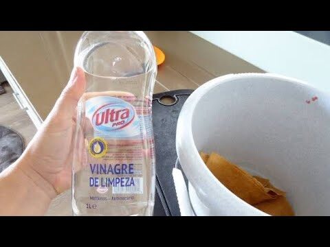 Limpeza Eficiente do Chão da Cozinha com Vinagre