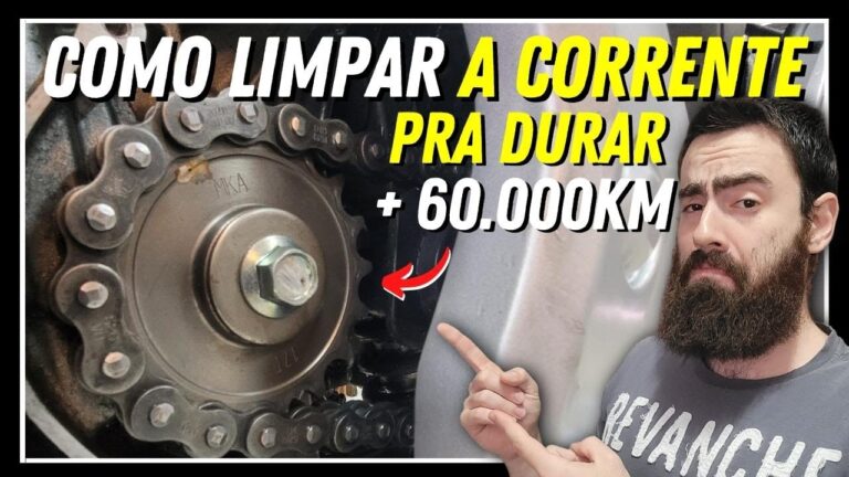 Guia Pr&aacute;tico: Como Limpar a Corrente da Mota