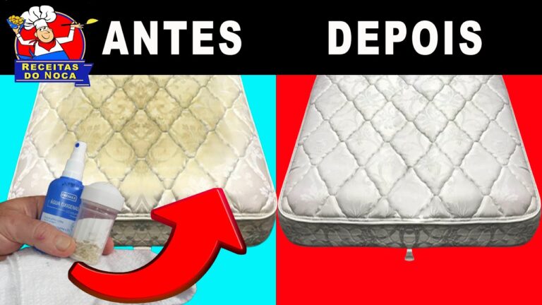 Dicas Eficazes Para Limpar Colch&otilde;es Amarelados