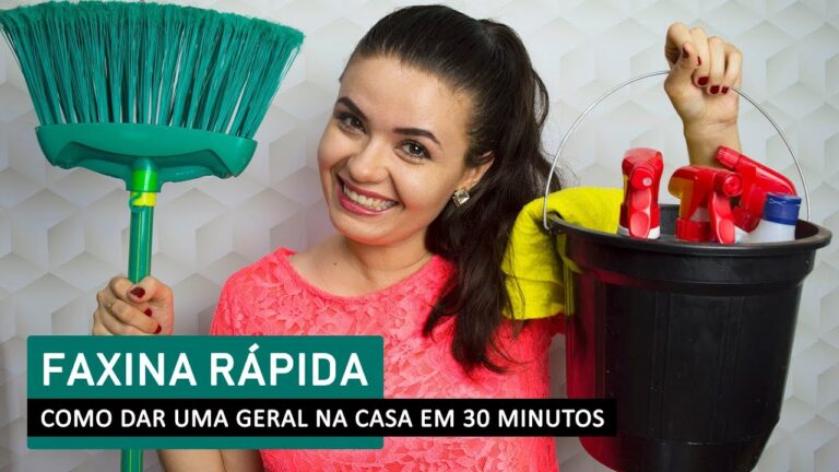 Dicas R&aacute;pidas para Limpar e Organizar Sua Casa
