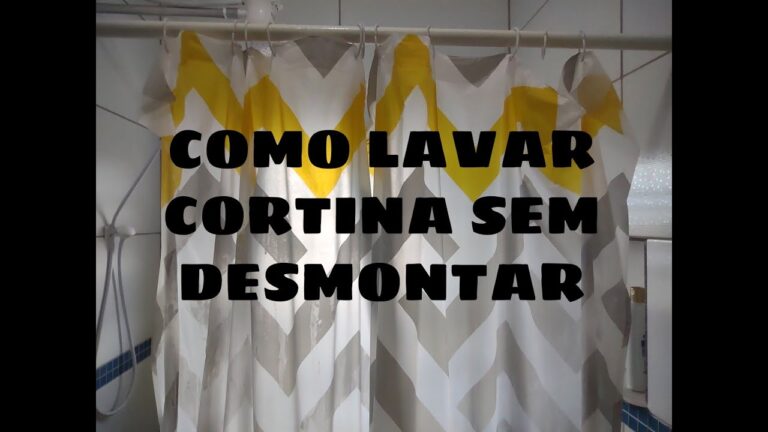 Guia Prático para Limpar Cortinas de Duche