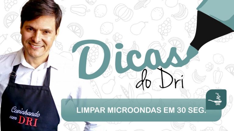 Limpeza Rápida: Como Limpar o Microondas em 30 Segundos